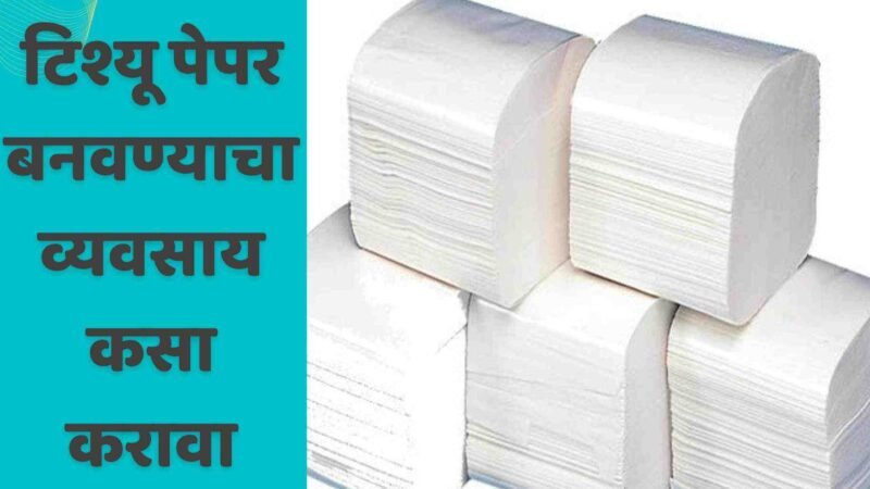 टिश्यू पेपर बनवण्याचा व्यवसाय कसा करावा | Tissue Paper Business Information In Marathi