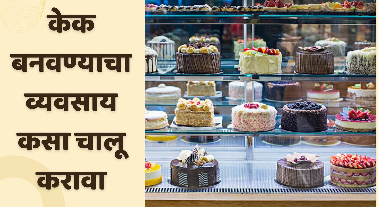 Cake Making Business Ideas In Marathi