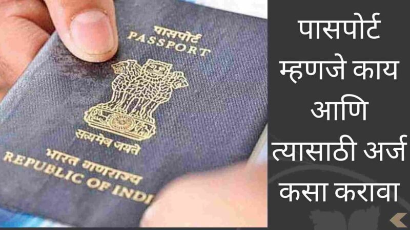 पासपोर्ट म्हणजे काय आणि त्यासाठी अर्ज कसा करावा | Passport Information In Marathi