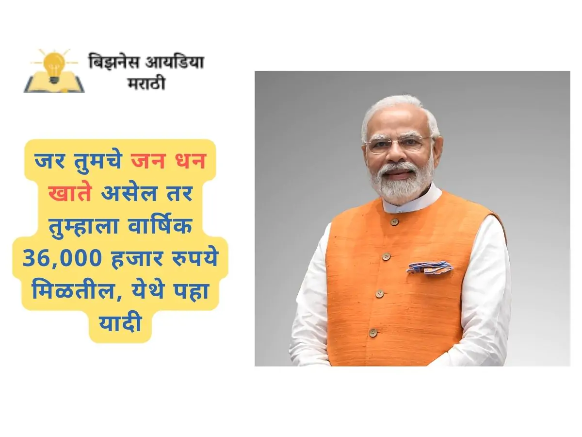 जर तुमचे जन धन खाते असेल तर तुम्हाला वार्षिक 36,000 हजार रुपये मिळतील, येथे पहा यादी